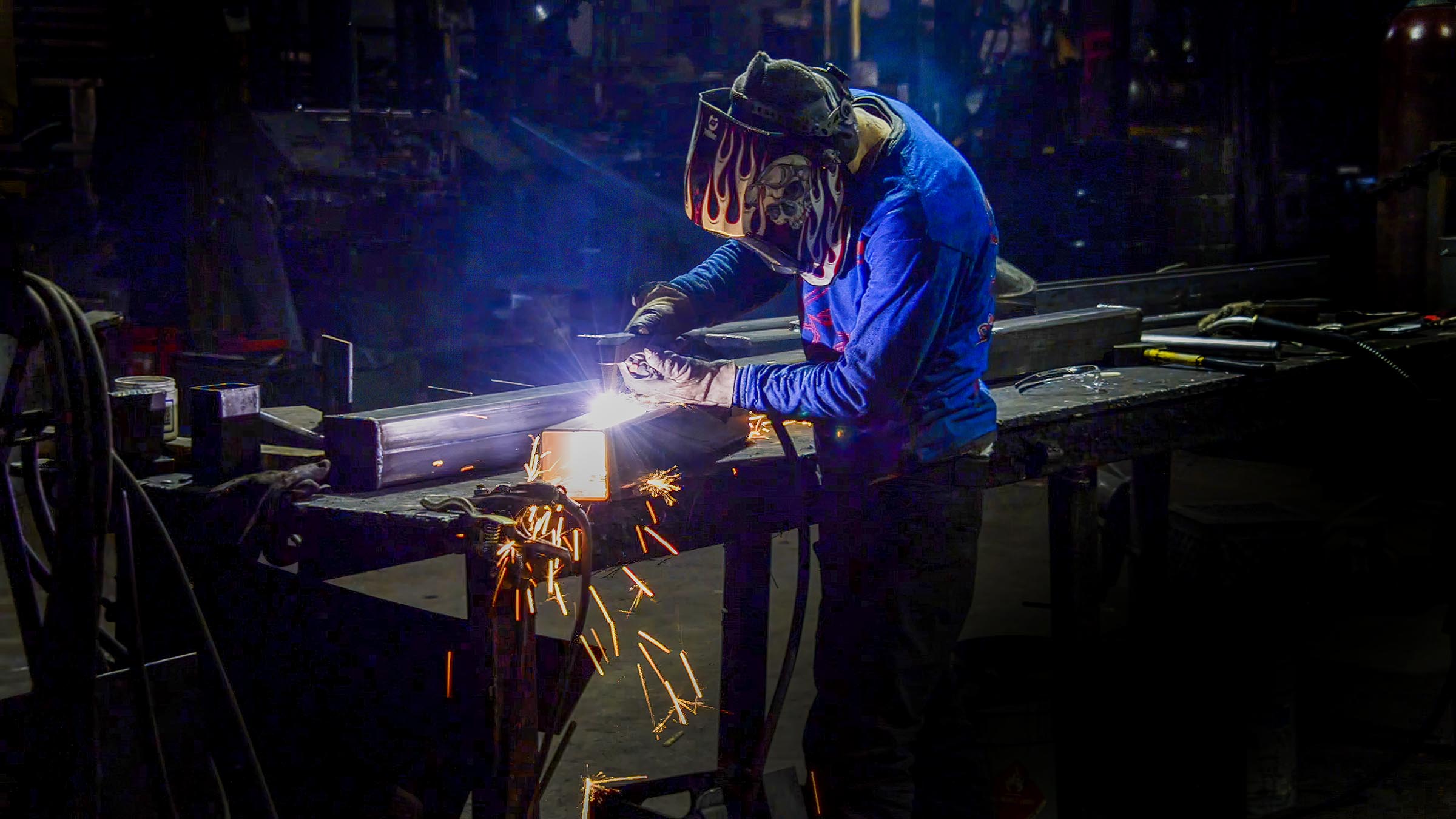 Commercial Photo of Welder
